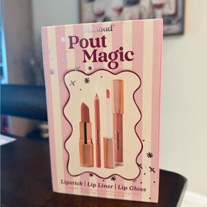 St.Cloud Pout Magic Lip Trio Set brand-new sealed perfect for gift 3in1 (1box)